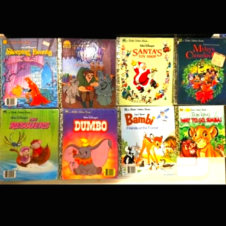 Hostpick A Little Golden Books Bundle Disney Books Vintage Books